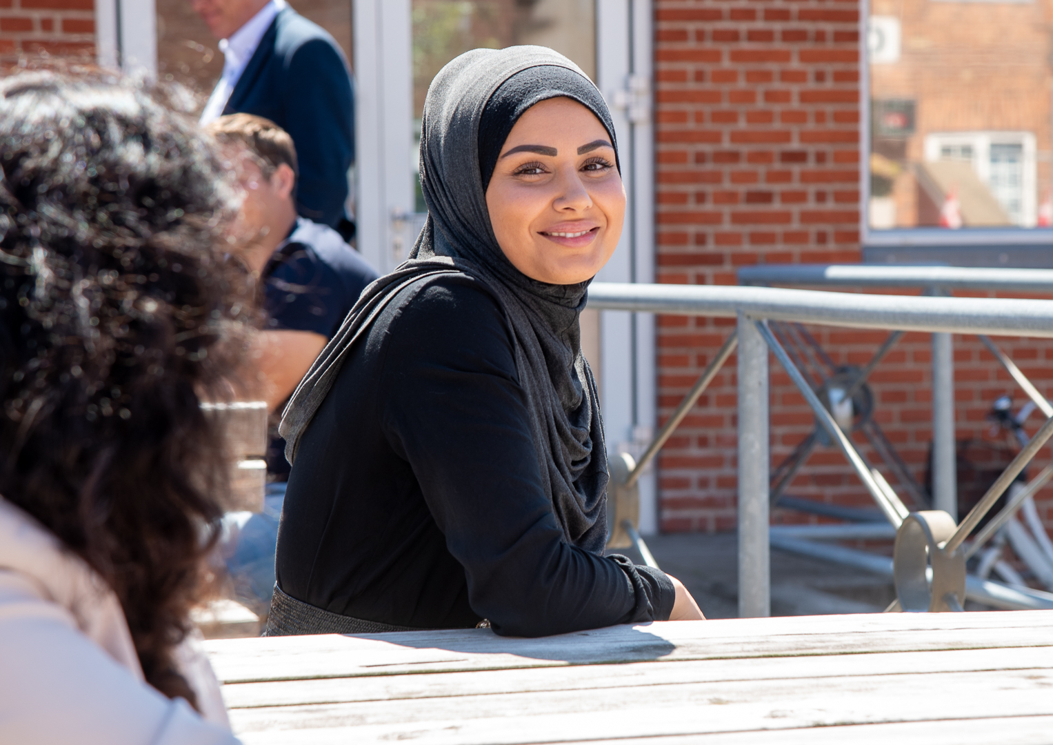 Amani tidligere studerende på VUC Klar