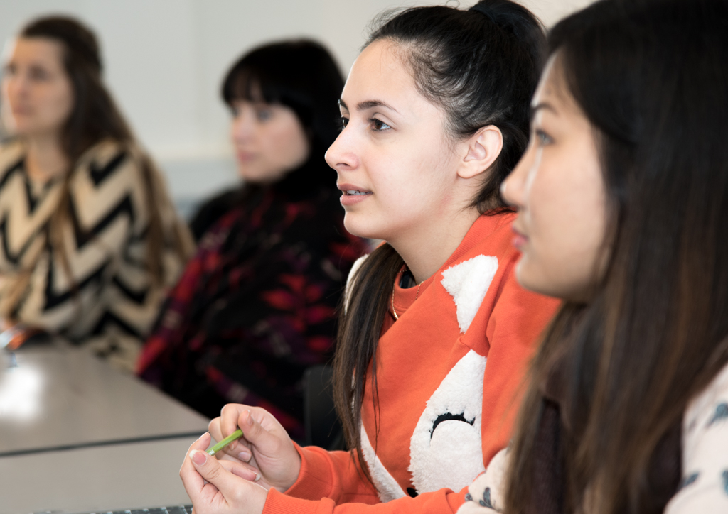 Shereen tidligere studerende på VUC Klar